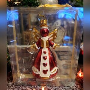 Angel glass Ornament 